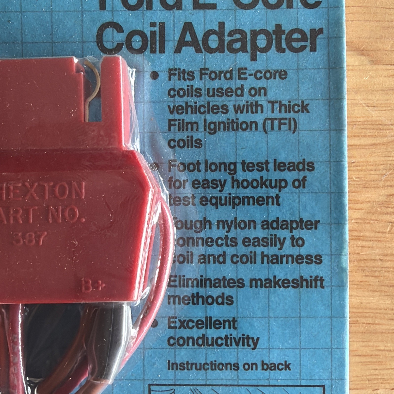 Thexton Tools Ford E-Core Coil Harness Lead Adapter No. 387 New old Stock