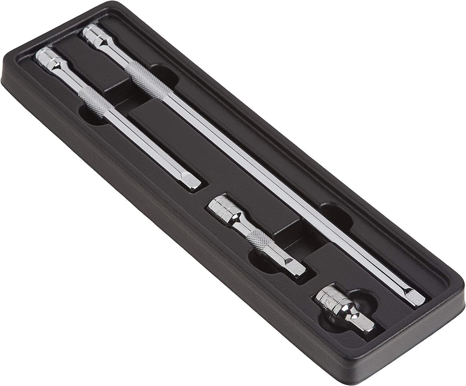 GearWrench 81200D – 4 Piece Standard Extension Set, 3/8″ Drive