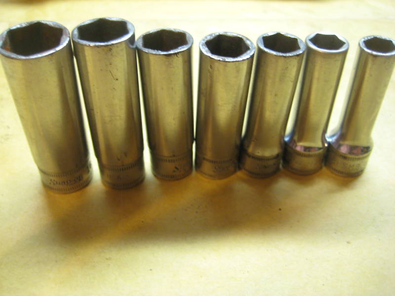 Snap-On 6-Pt Dp Metric / Non-Metric Sockets Priced to S