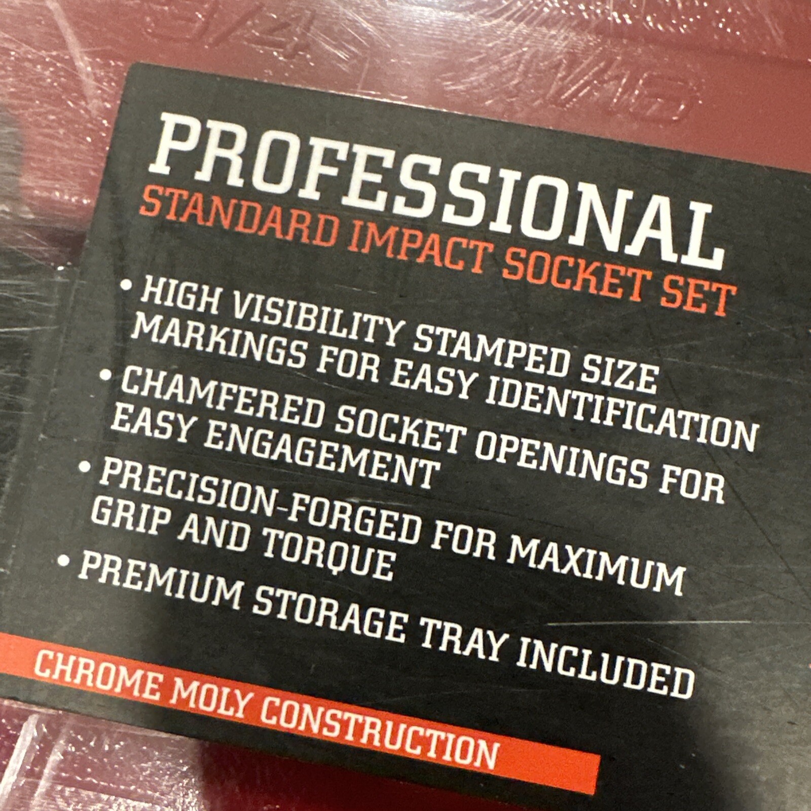ICON Professional Standard Impact 13 Piece Socket 1/2 Drive Set SAE 13SS-13 New