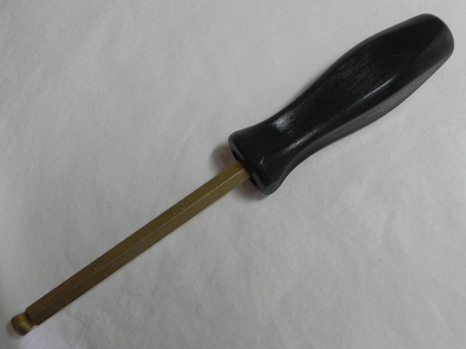 Snap-On SDABM9 9mm Ball Hex Head Driver Measuring 8-7/8» Long LOTBHHD7