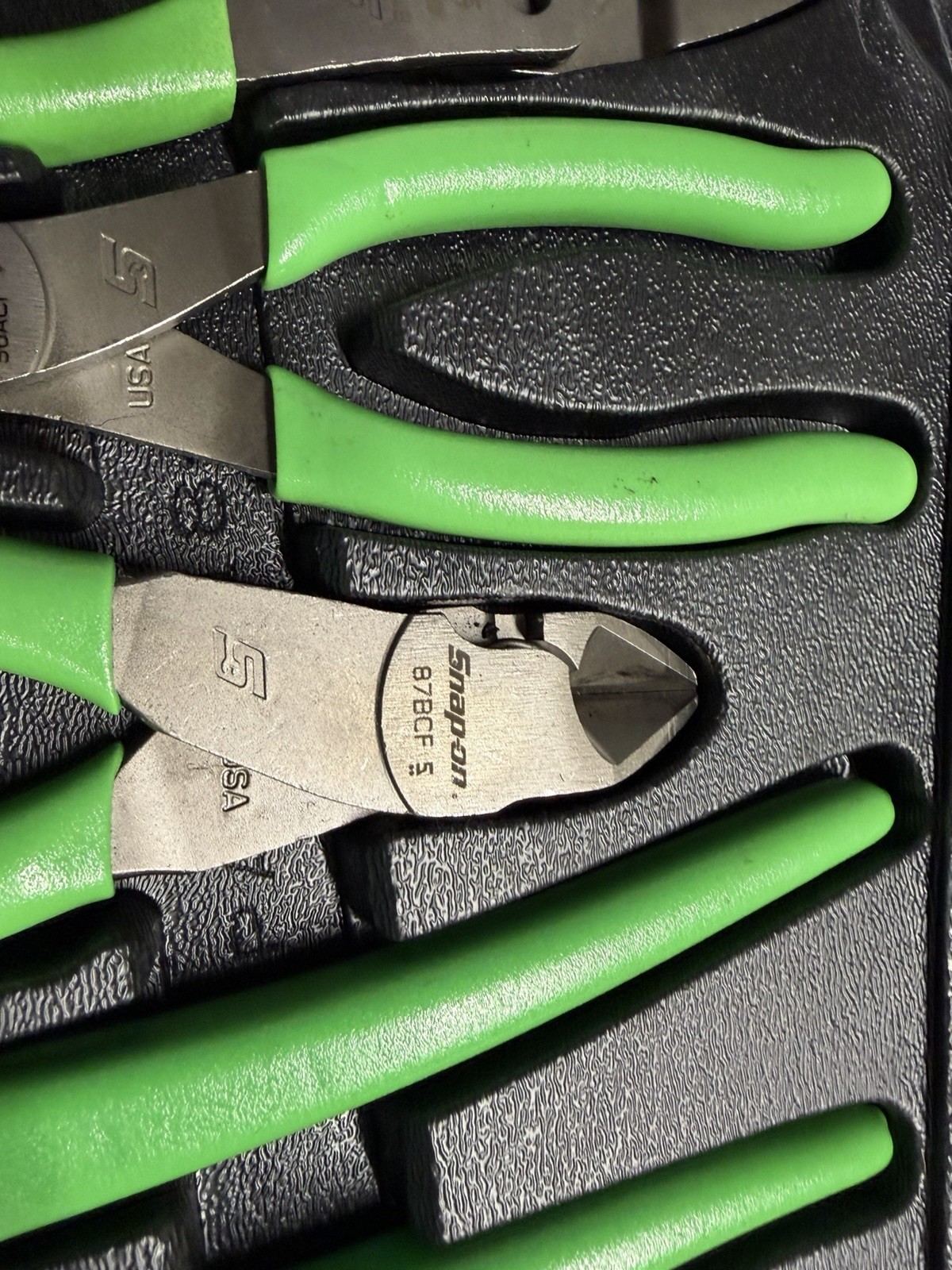 Snap On 4 pc Pliers/Cutters Set PL400BG