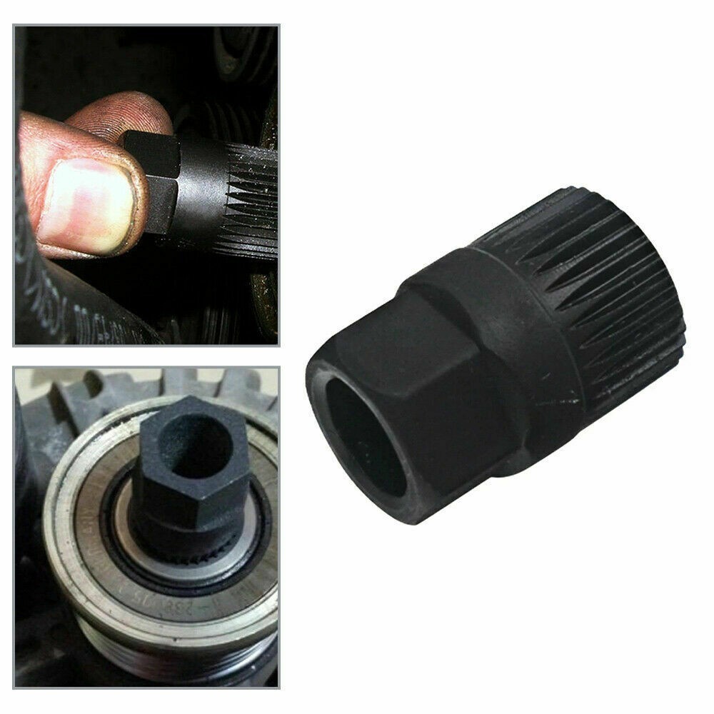 Pulley Removal Tool 1Pieces 33 Tooth Alternator Approx.17*33*30mm Clutch