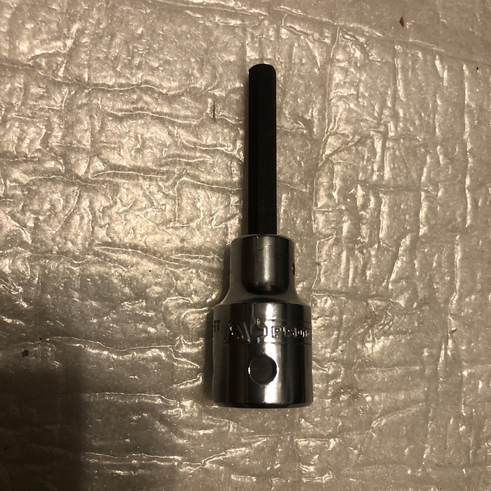 5441-1/4 Proto 1/2″ Drive, 1/4″ Hex Bit Socket, 3-1/4″ OAL, Full Polish USA