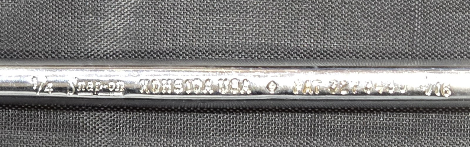 Snap-on Tools Thin Spline Regular Offset Wrench XDES810 SAE 1/4″ 5/16″ 12 point