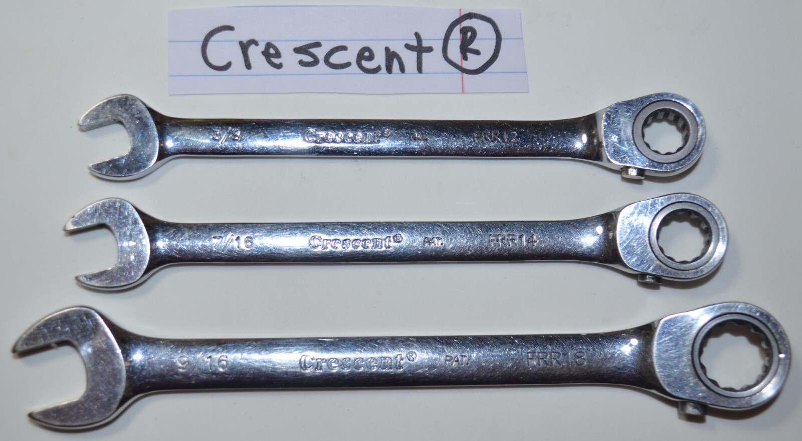 Combination Ratchet Wrenches 7 Pre-owned