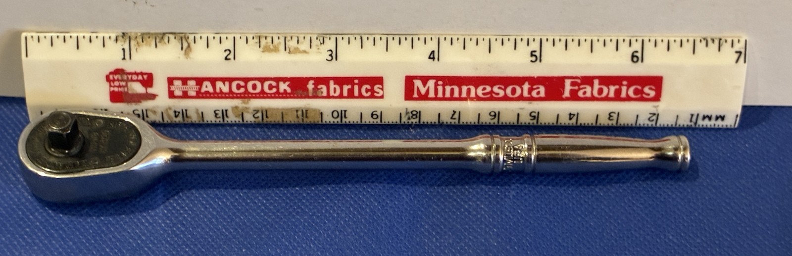 Snap On Tools USA TML830 Chrome- 1/4″ Dr – 6-1/2″ Long Ratchet Handle