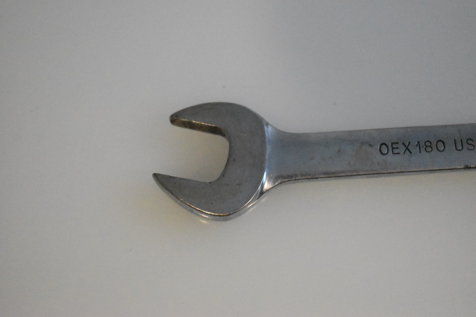 Snap-On Tools OEX180 9/16″ SAE Short Combination Wrench 12 Point USA Chrome