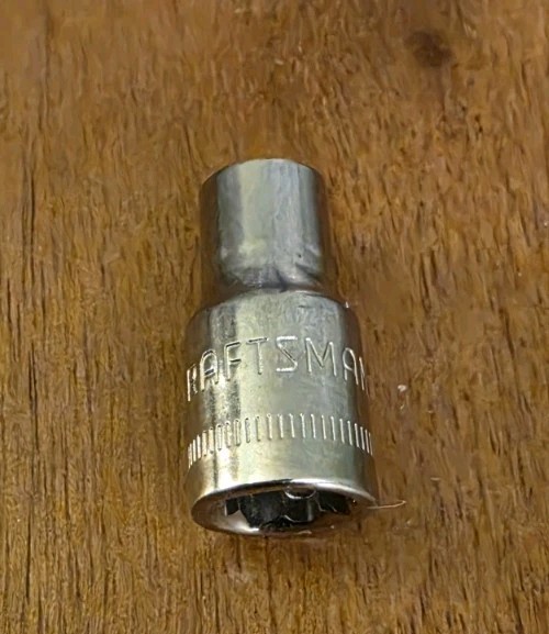 Craftsman 5.5mm Socket 6 Point 1/4″ Drive S-AF 43511
