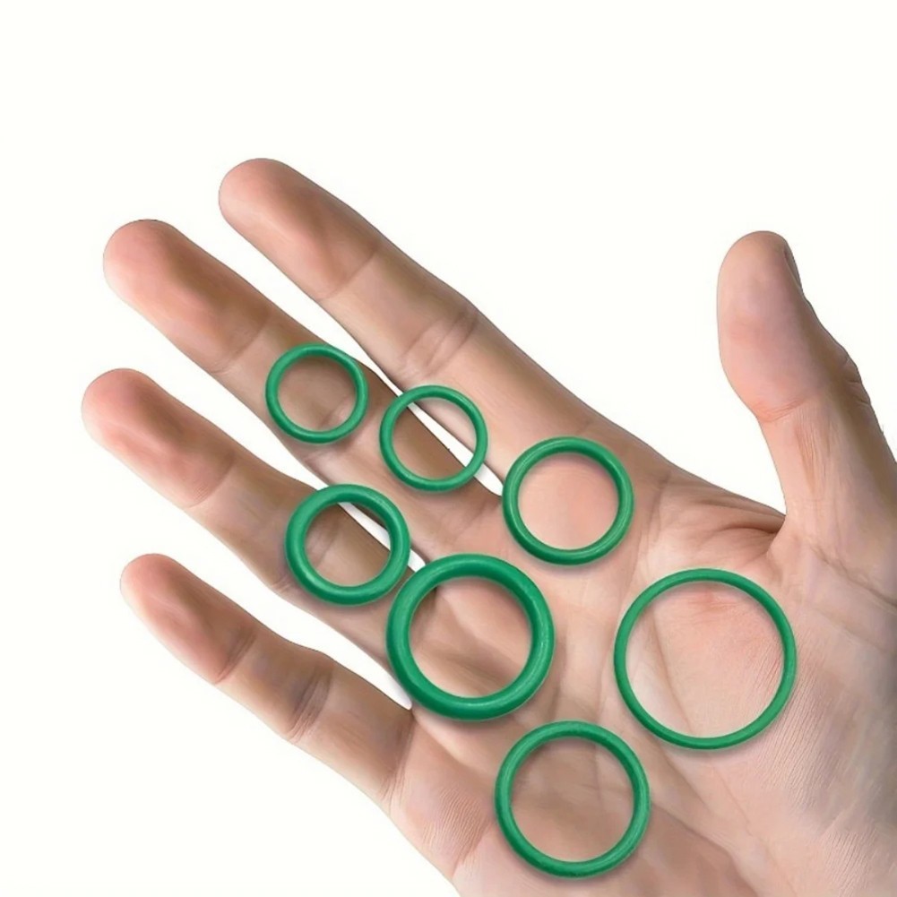 For Green Nitrile O Ring Kit 495 Pieces for HVAC System Maintenance and Repair