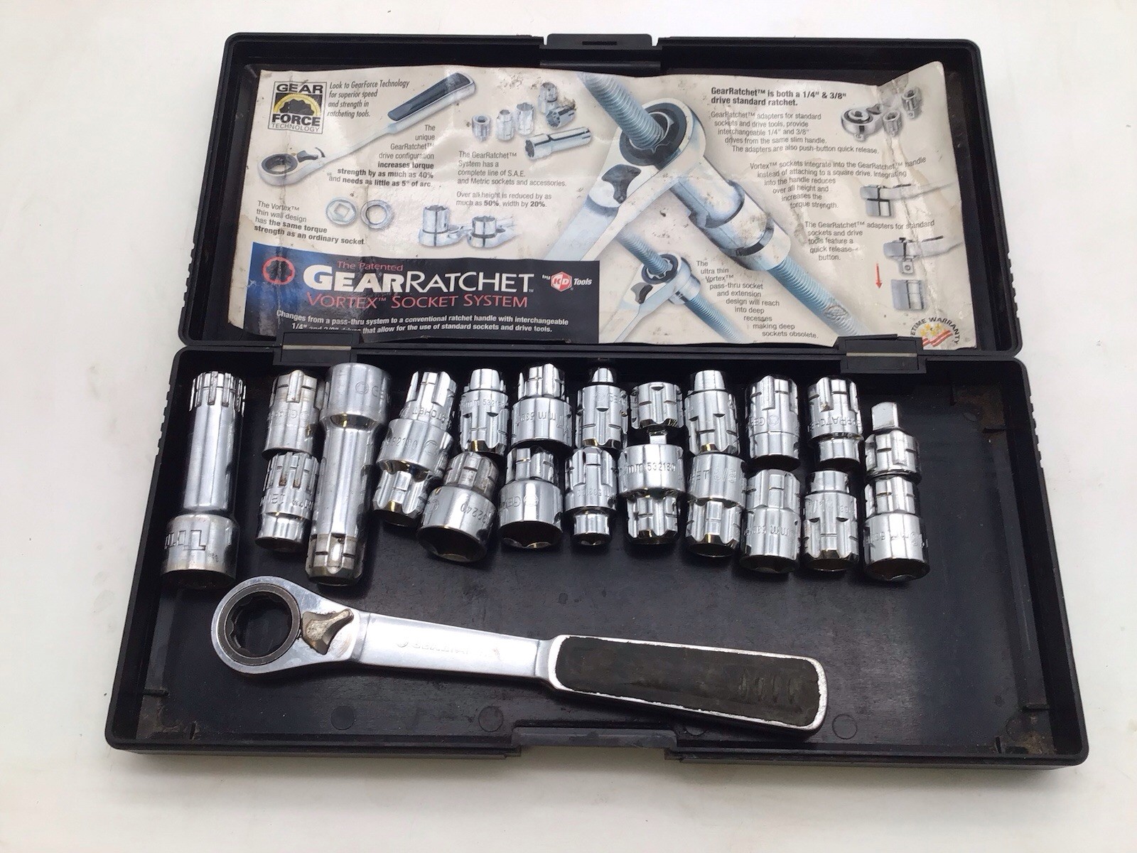 GearRatchet 235080 Pass Through Vortex Socket System