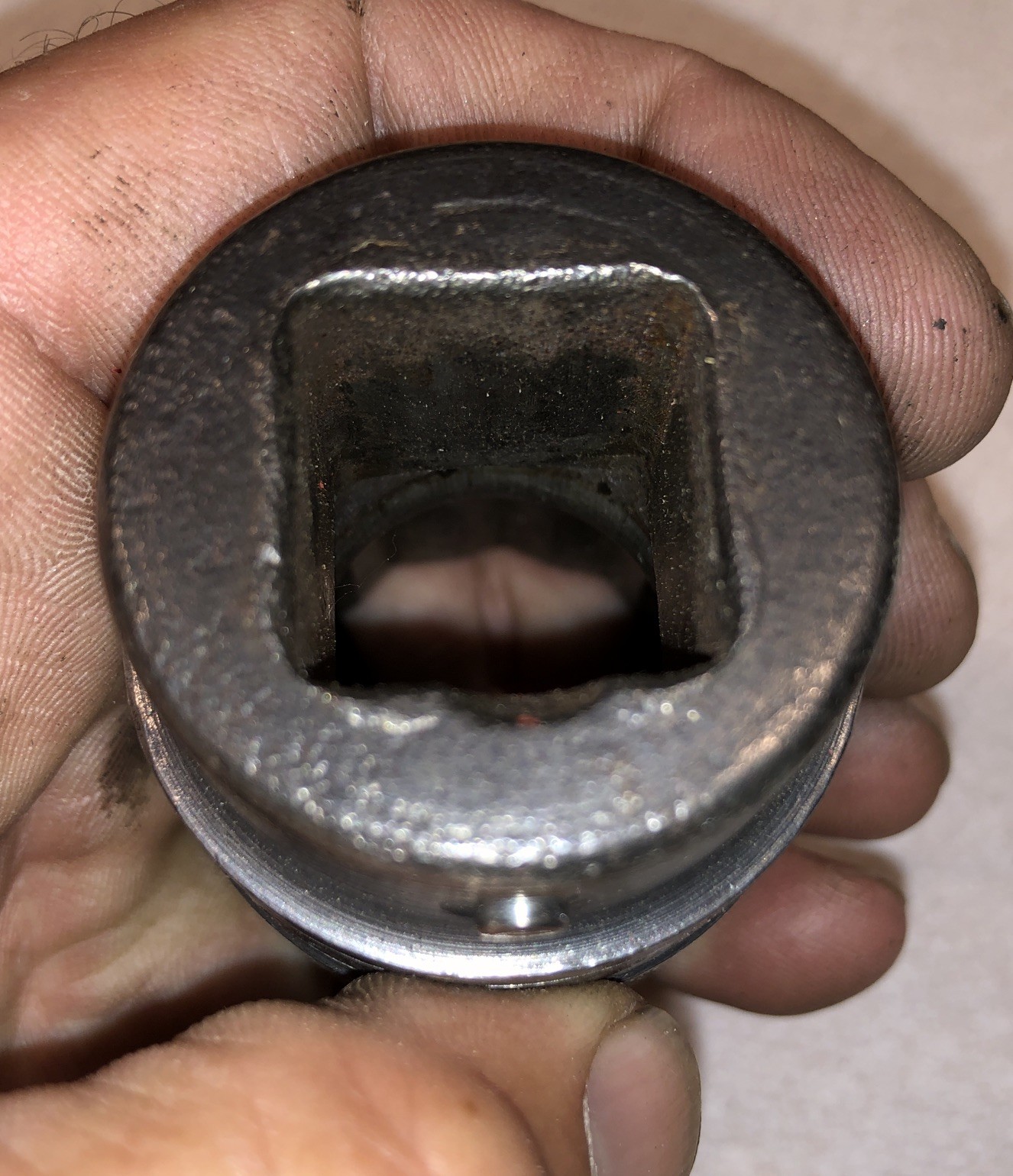 VTG 1954 Snap-On LDH-402 3/4” Drive 12 Point 1-1/4” Shallow Socket SNAPON