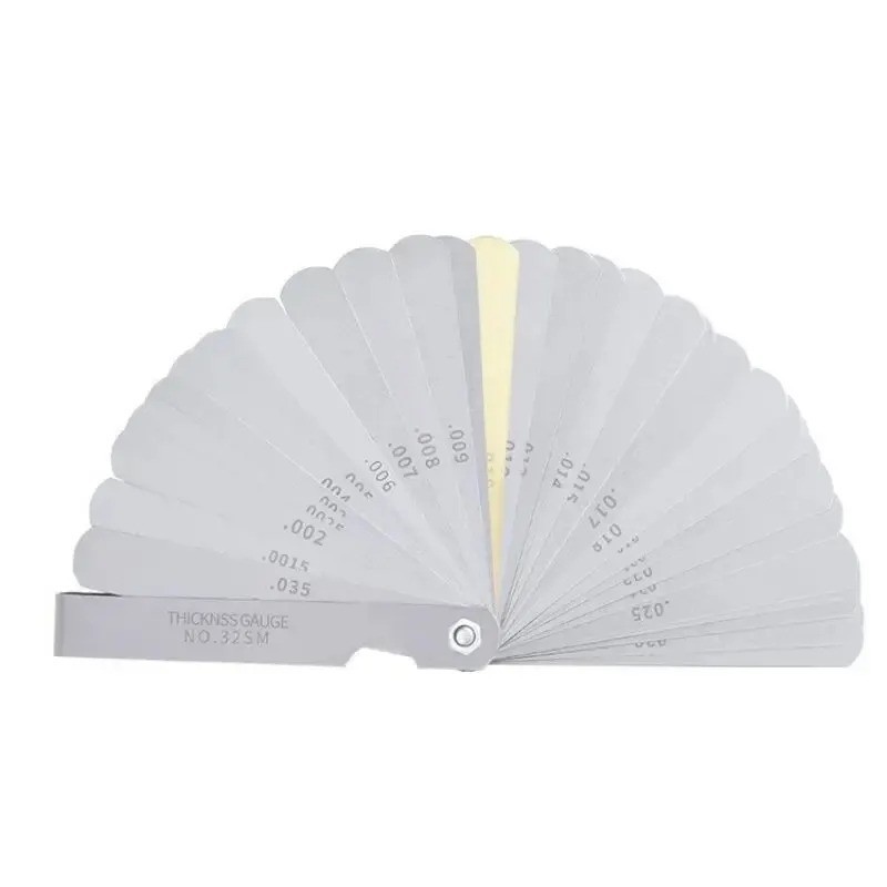 32 Blade Feeler Gauge Dual Reading Combination Feeler Gauge Metric & SAE US NEW