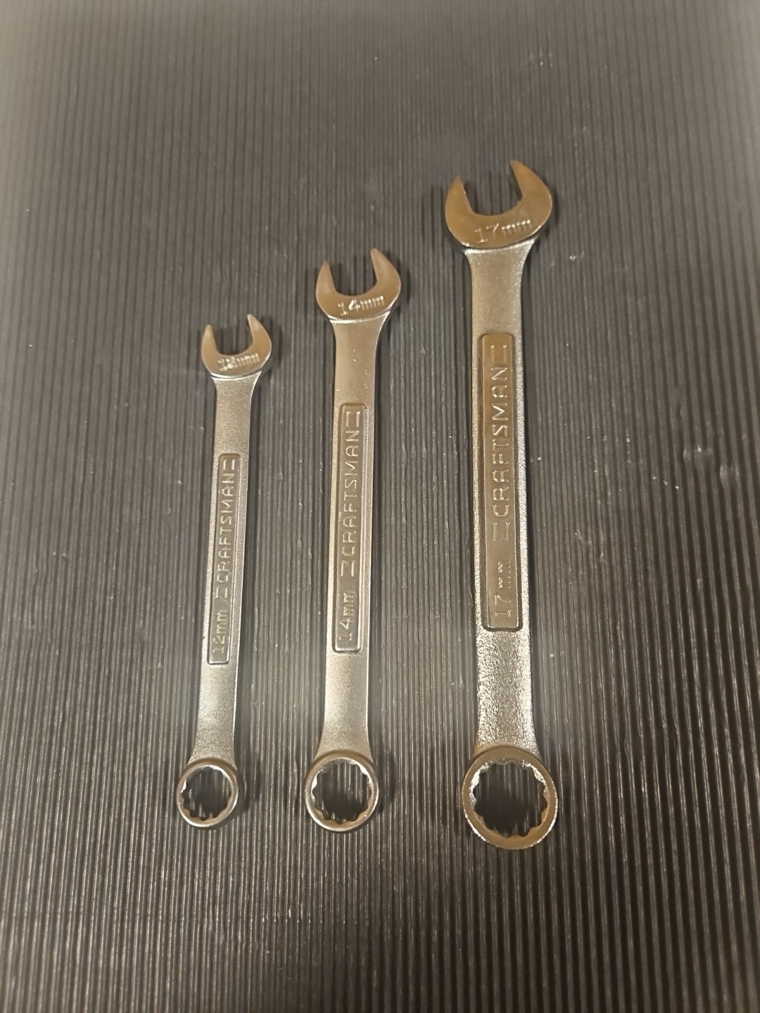 VTG Craftsman 17mm 14mm 12mm 12 point Combination Wrenches VA 42929 42916 42918