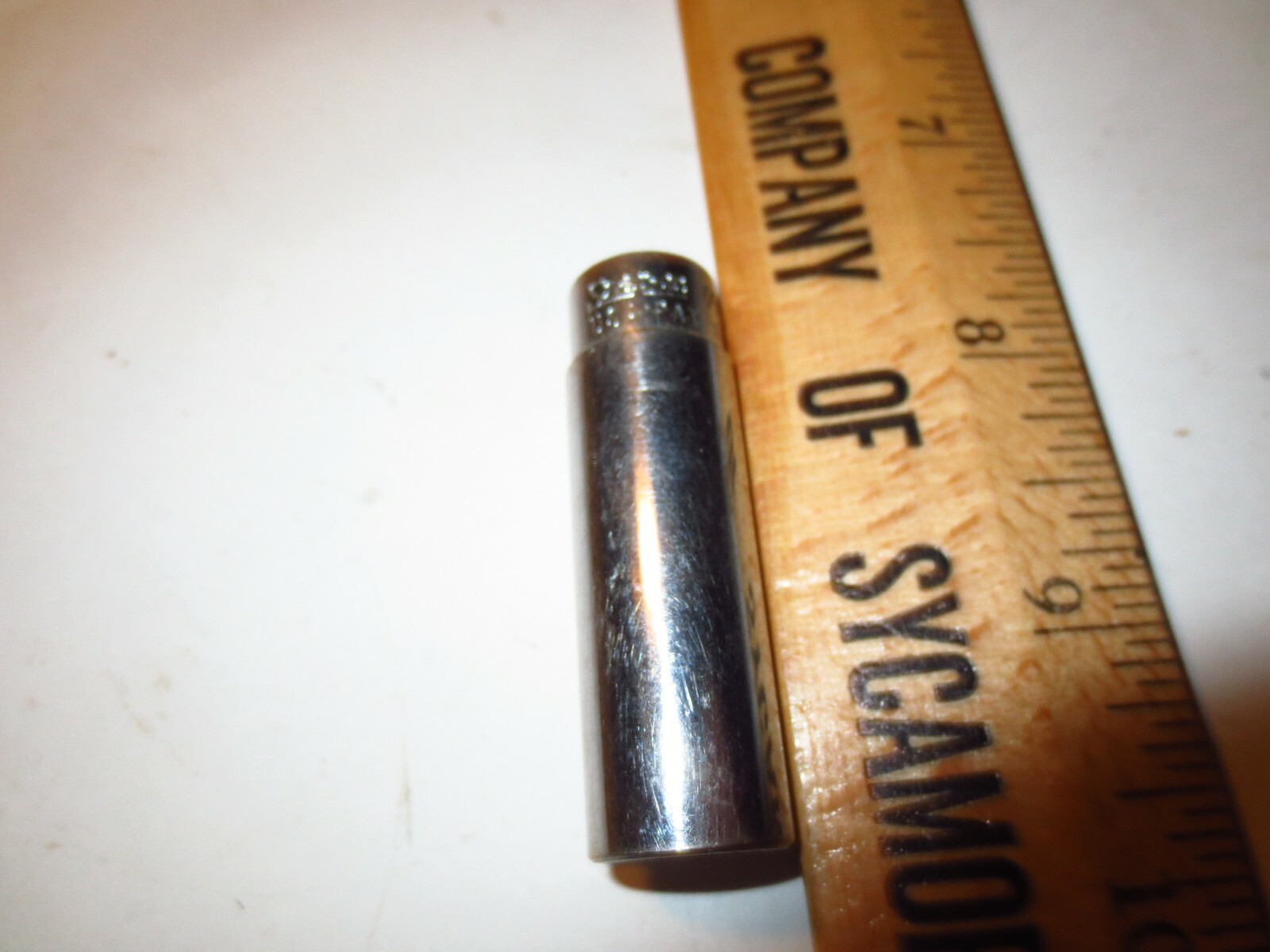 Snap On 7/16 Socket 1/4″ Drive Deep 6 point STM14 SAE Standard USA Made Tool