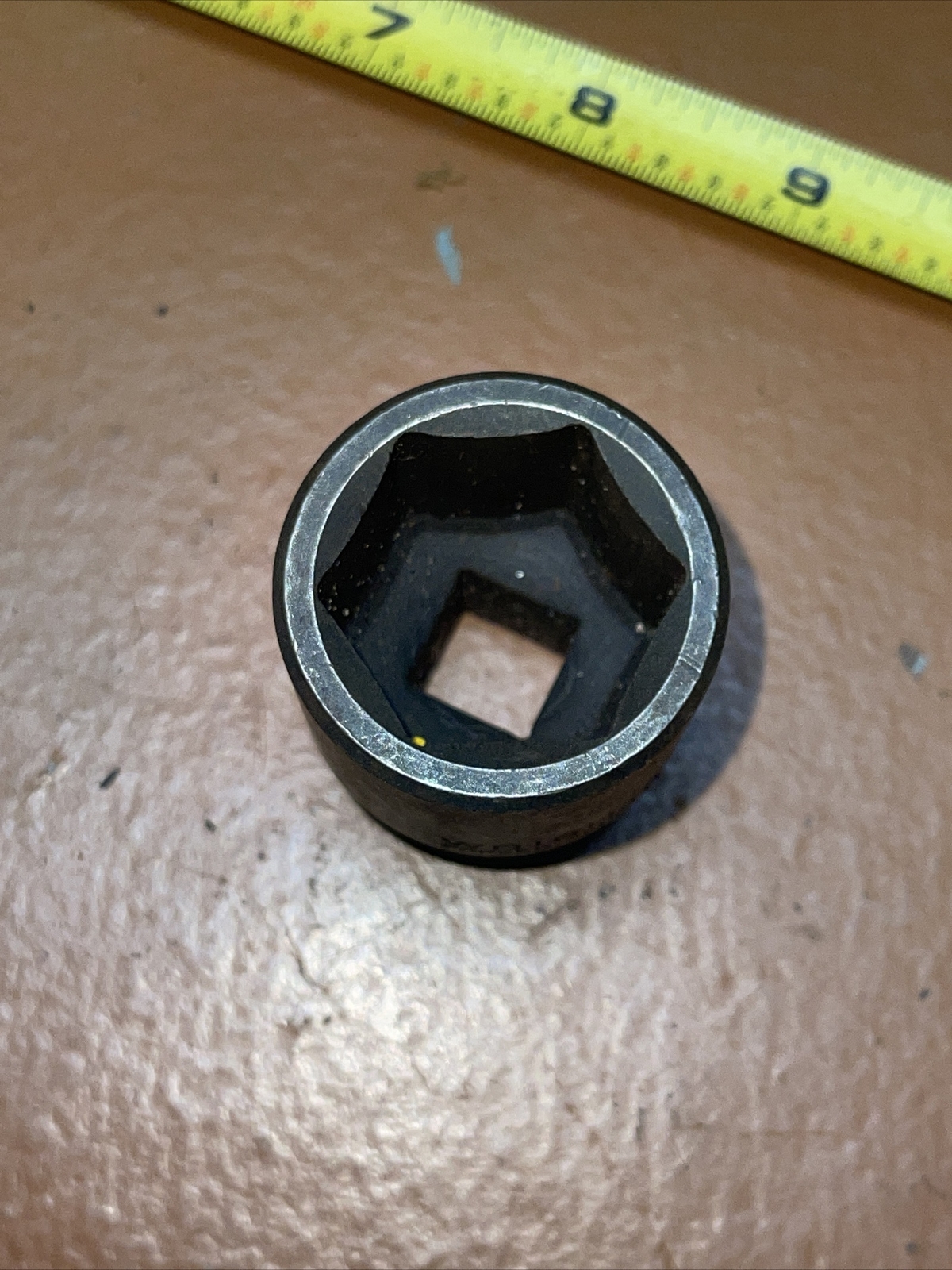 Wright USA 4834 1-1/16 In SAE 1/2 Drive 6 Point Impact Socket 1 1/16 1/2”