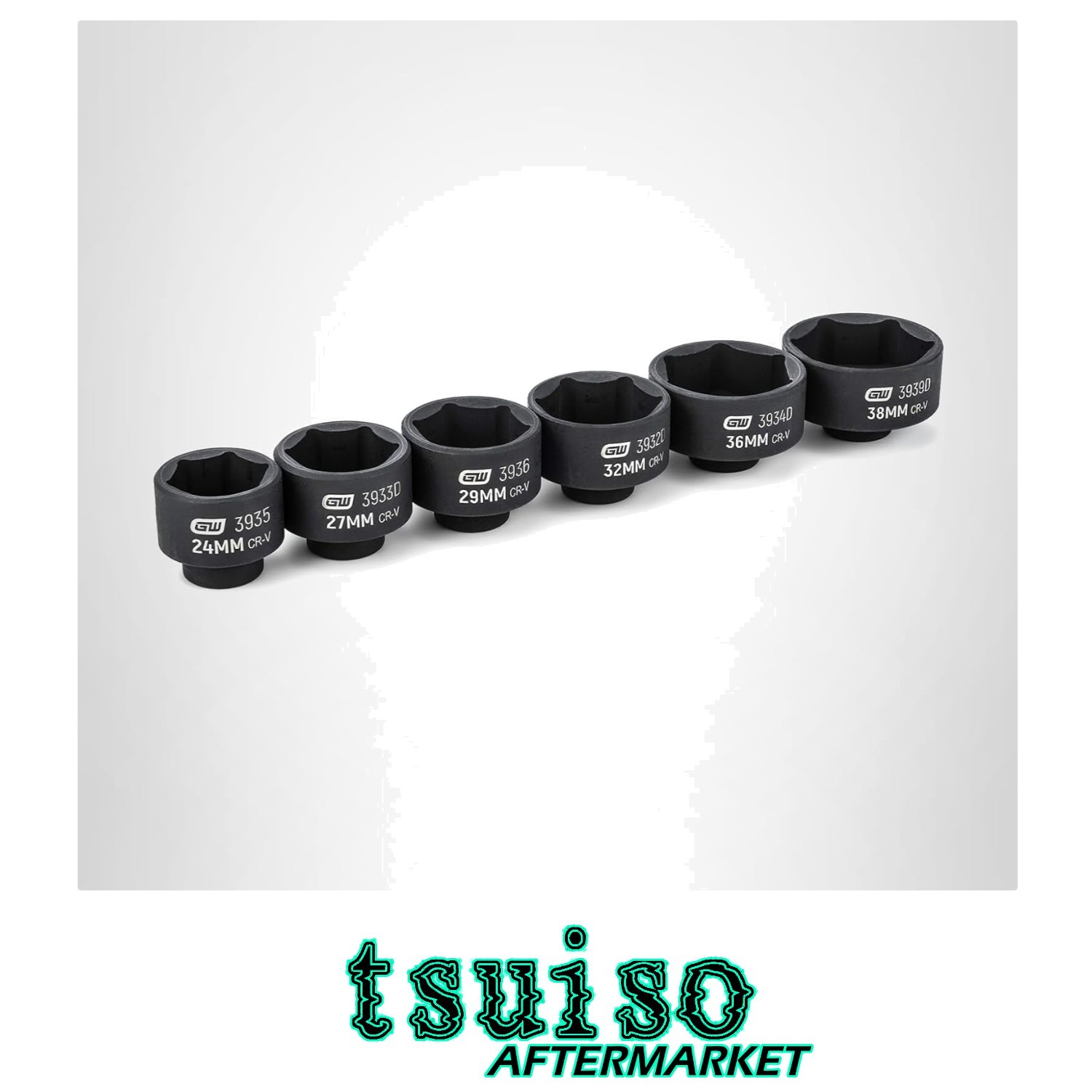 Professional 6-Piece Oil Canister Socket Kit – Automotive Essential Tools