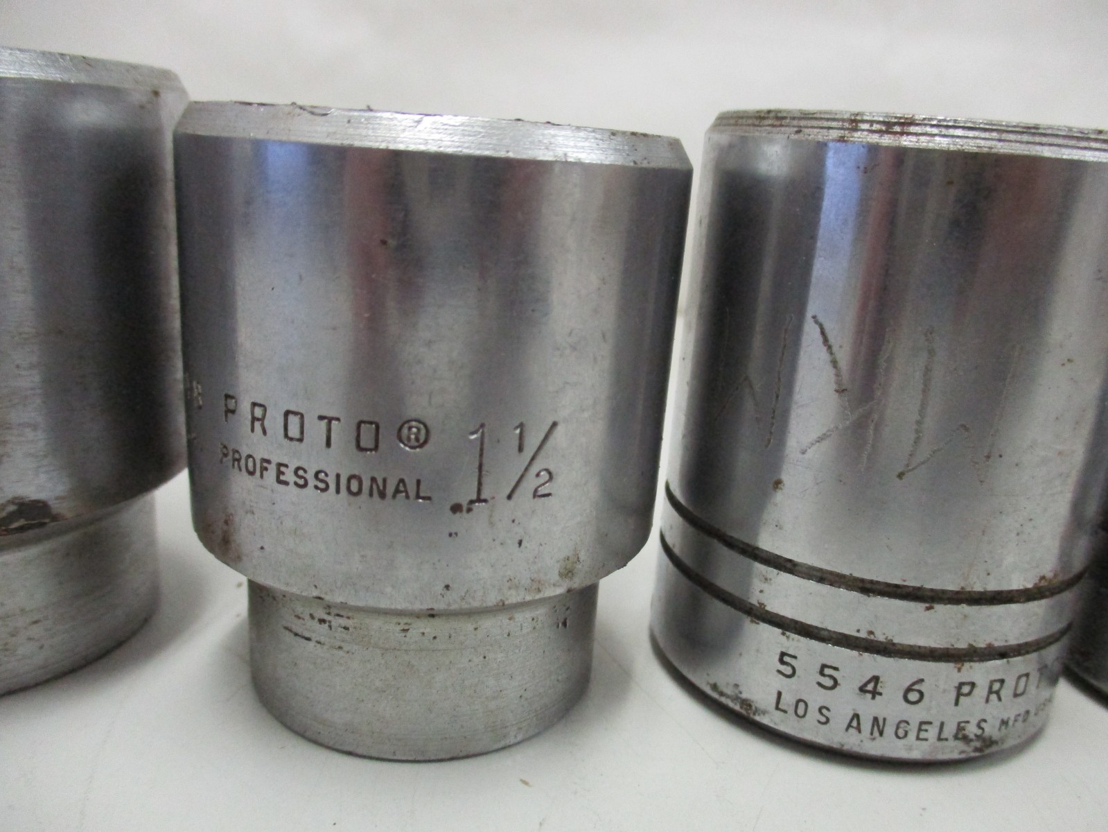 Proto 7pc USA 3/4″ 12 Point SAE Socket Set 7/8, 1-1/4″,1-5/16,1-7/16,1-1/2