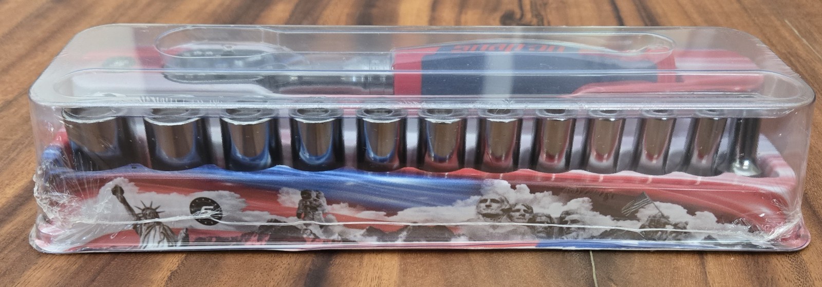 Snap-on 250th USA Special Edition Celebration Socket Set 13pc. 212FSMS/FHD100AM