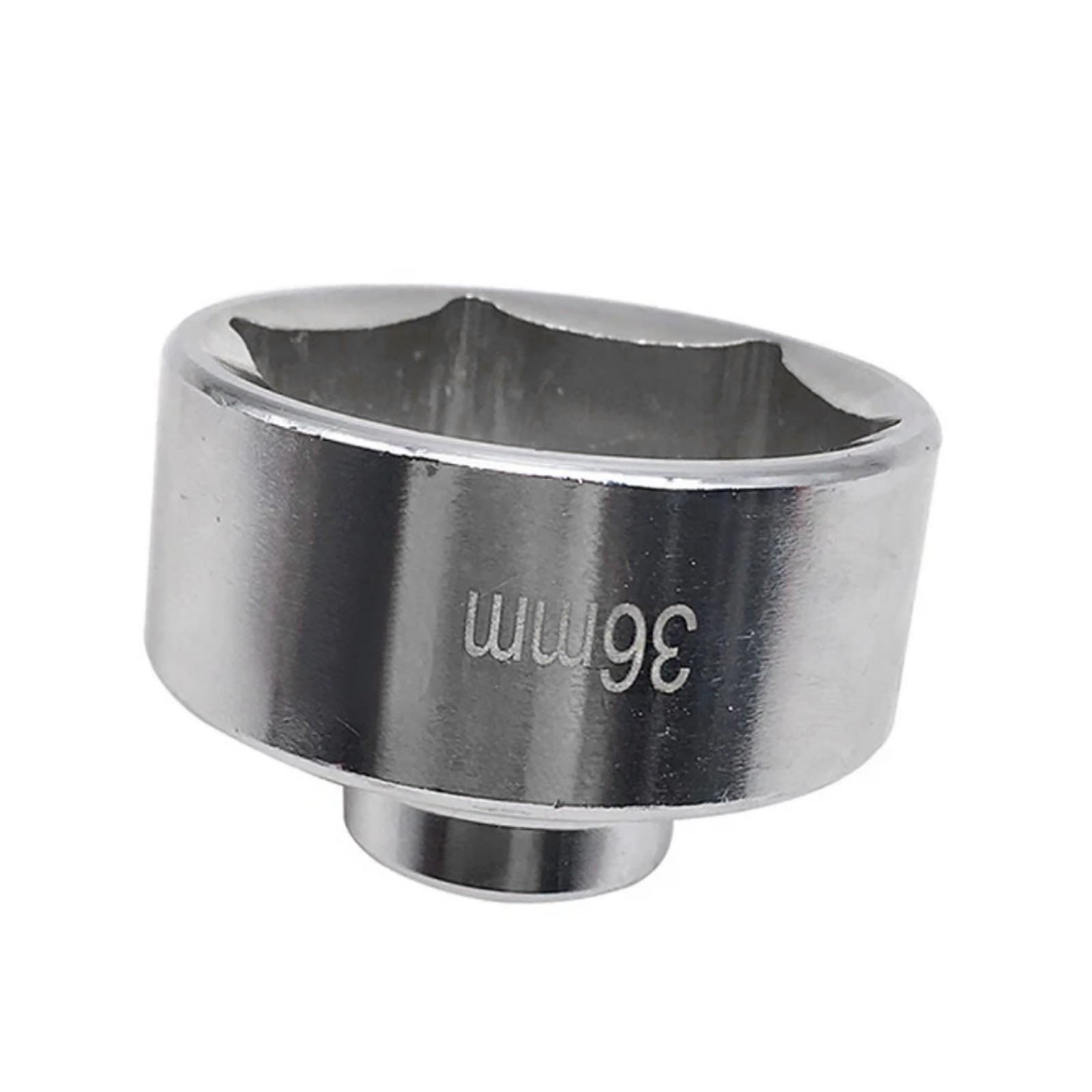 36mm 6 Point Oil Filter Socket 3/8″ Drive Low Profile Cap Remover Tool Metric