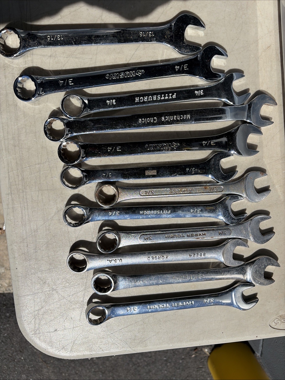 Mixed Lot of 41 Metric Open End Wrenches Wrench