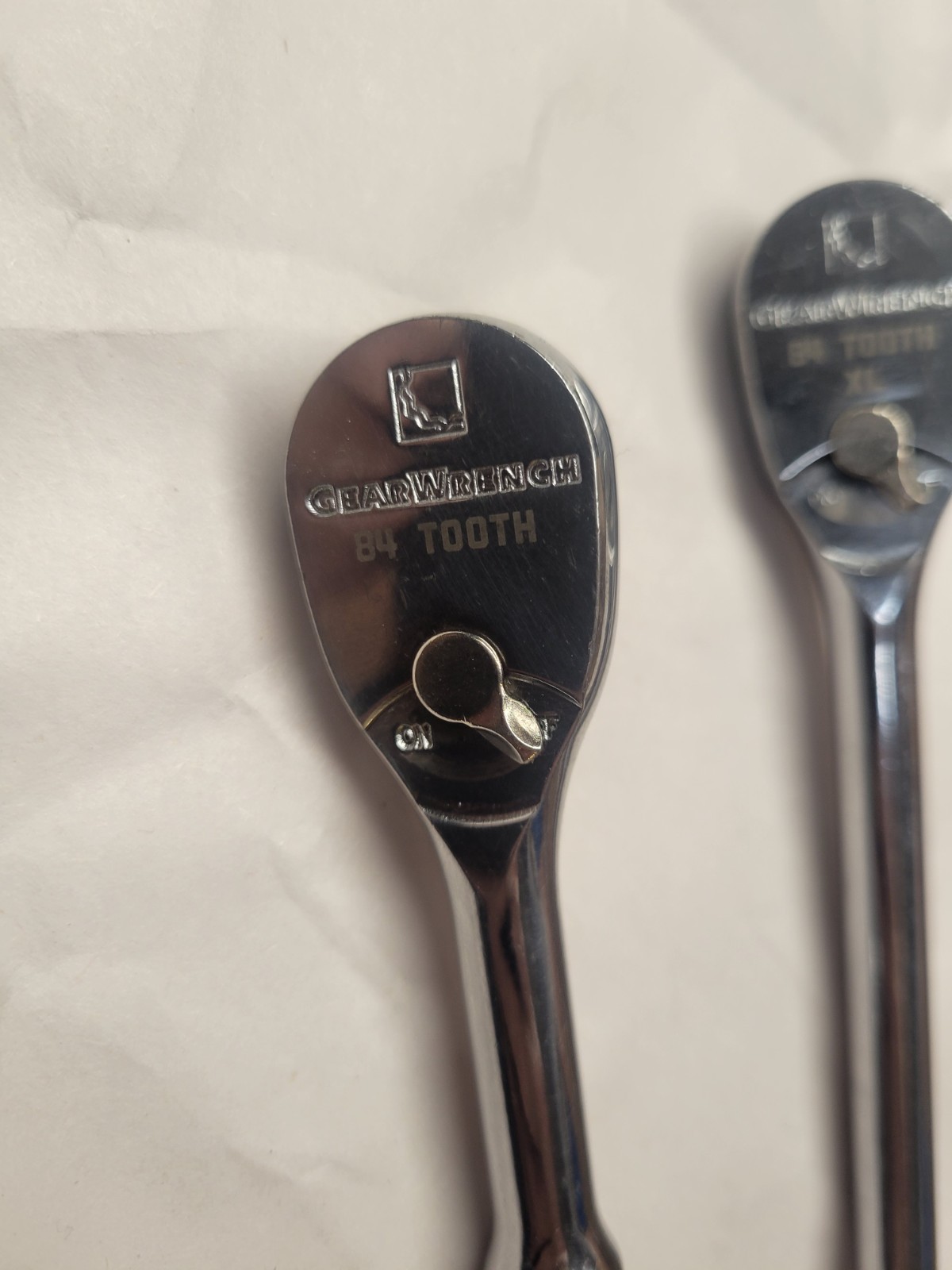 Pair Gearwrench SAE 1/4″ Drive Ratchets 81028 and 81011F NICE