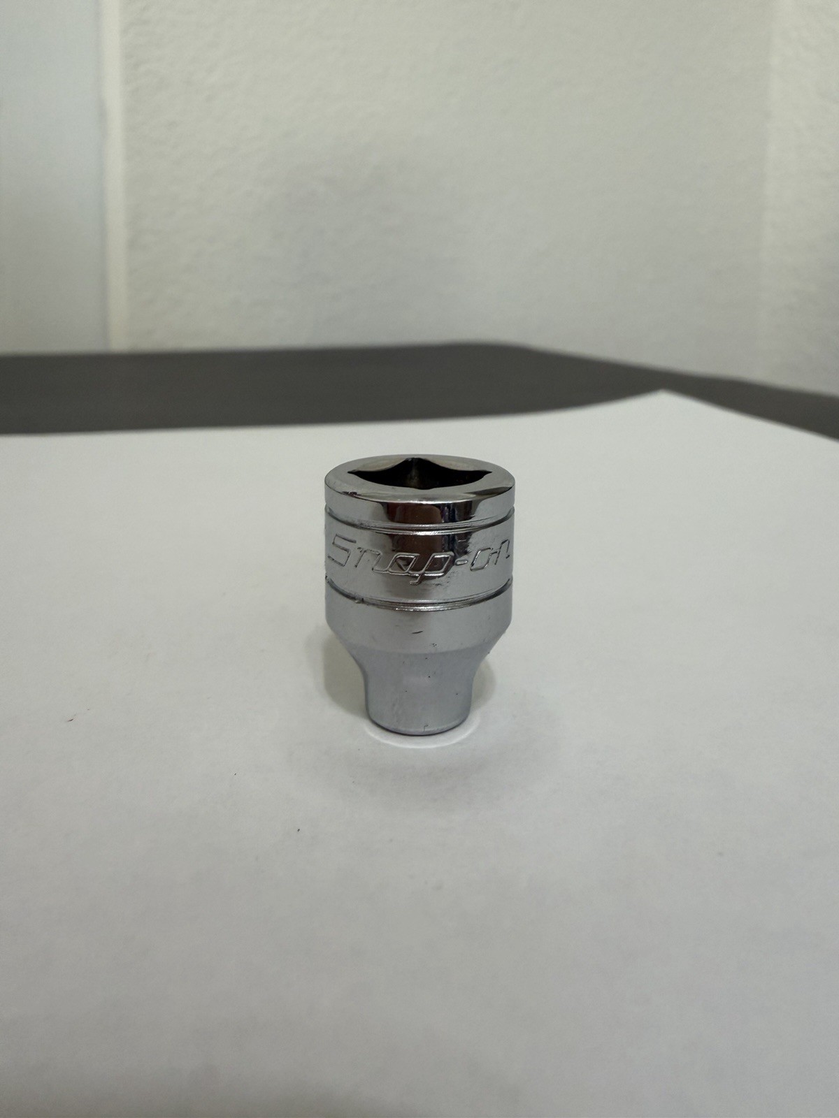 Snap on 1/4″ Shallow Socket 3/8″ Drive 12 Point F081 USA