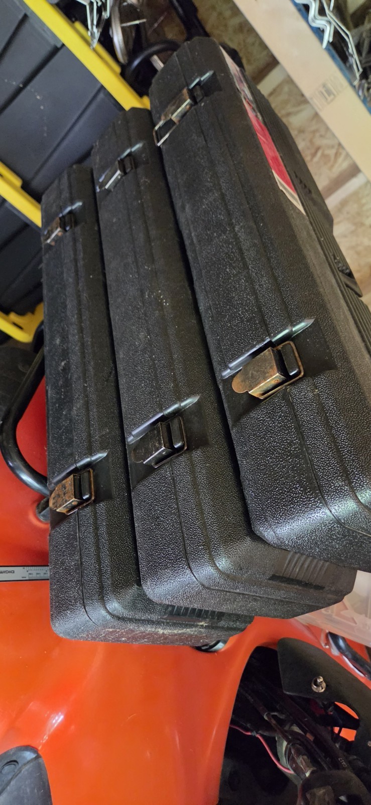 Sears Craftsman 25″ Deluxe Truck Tool Box 65051 Low Profile Made In USA Vintage