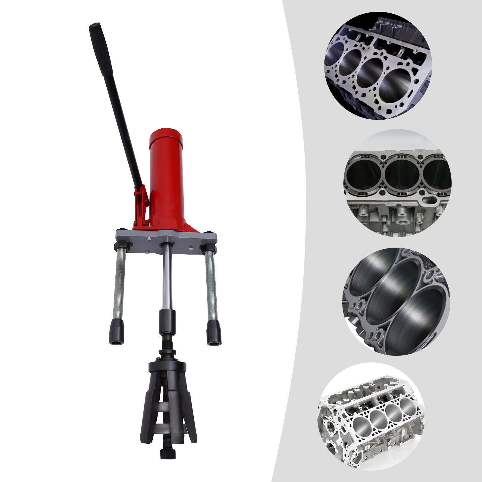 For Tractor Truck 80mm-140mm Engine 15T Hydraulic Cylinder Sleeve Liner Puller.