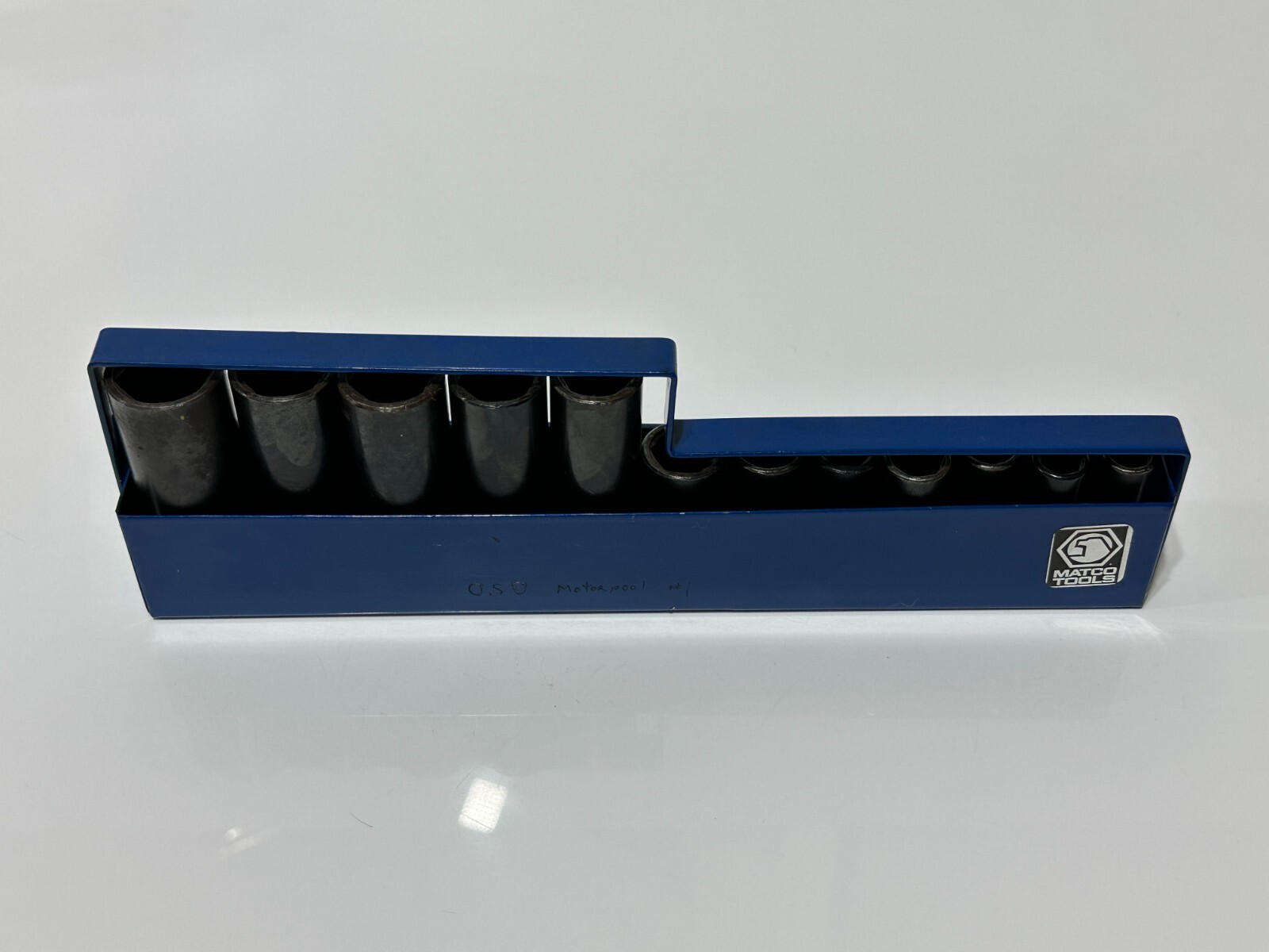 Matco Tools USA 12pc 3/8” Drive Metric Deep Impact Socket Set – 6 Point – 8-19mm