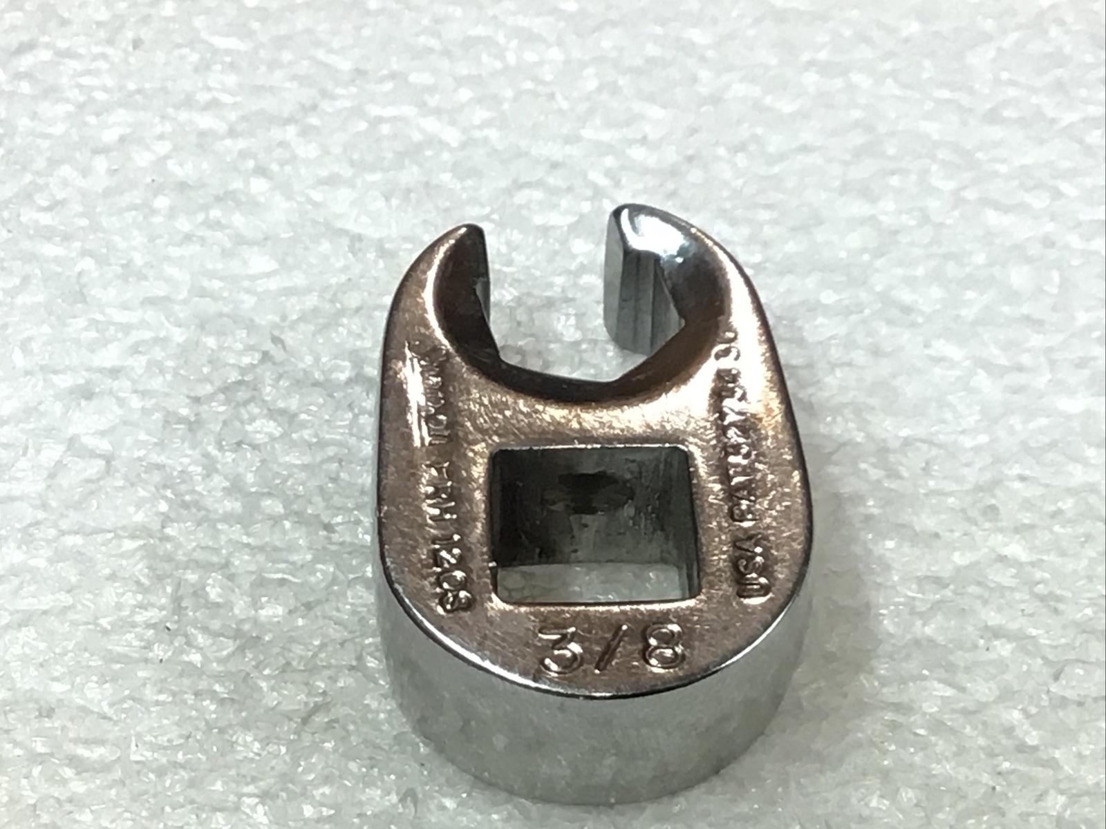 Snap On#FRH120S – 3/8”, SAE, 3/8″Dr., 6Pt., Flank Drive, Flare Nut Crowfoot-USA