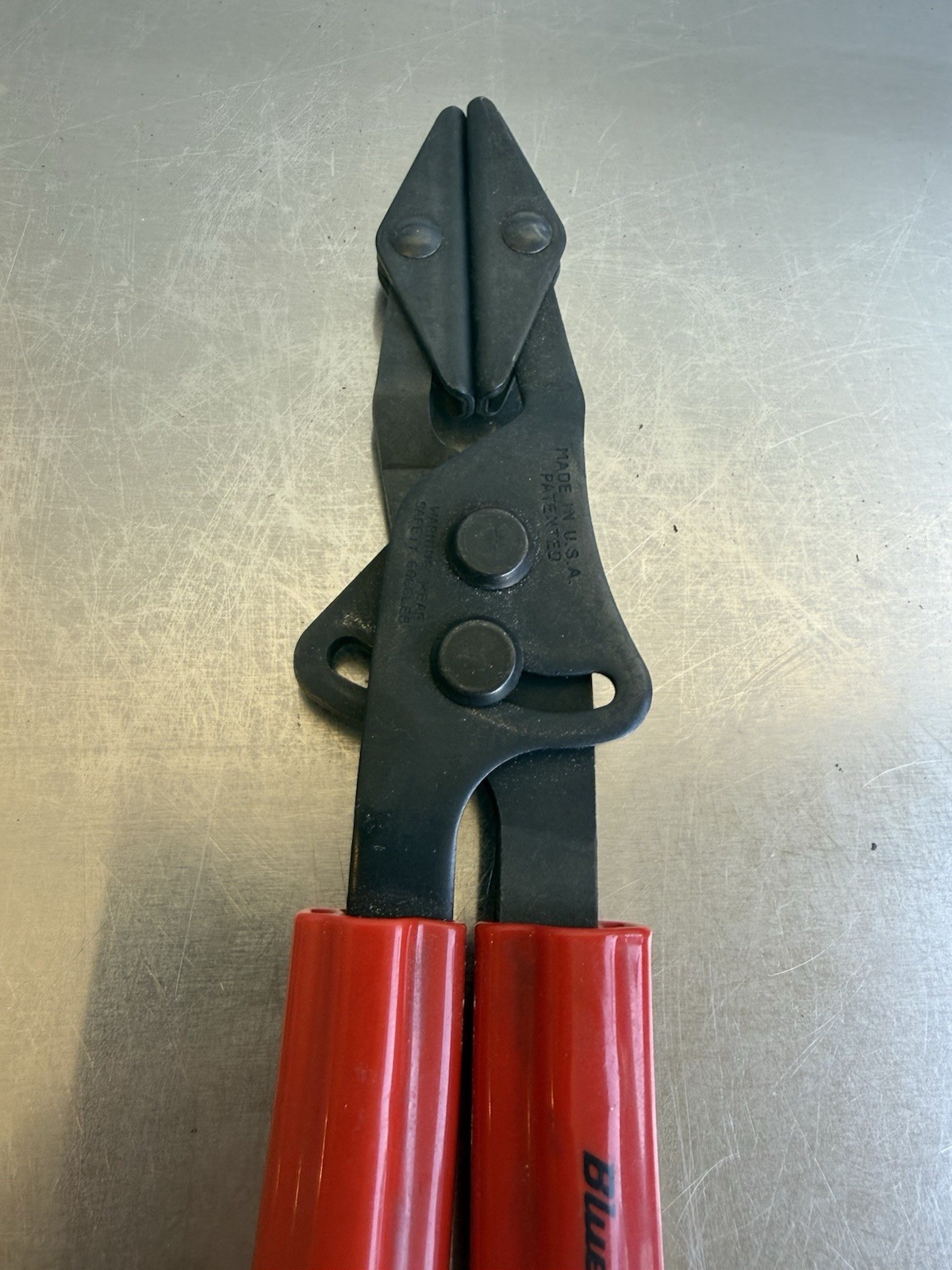Blue-Point Tools PHP1 9-1/4″ Swivel Jaw Hose Clamp Plier with Red Handle