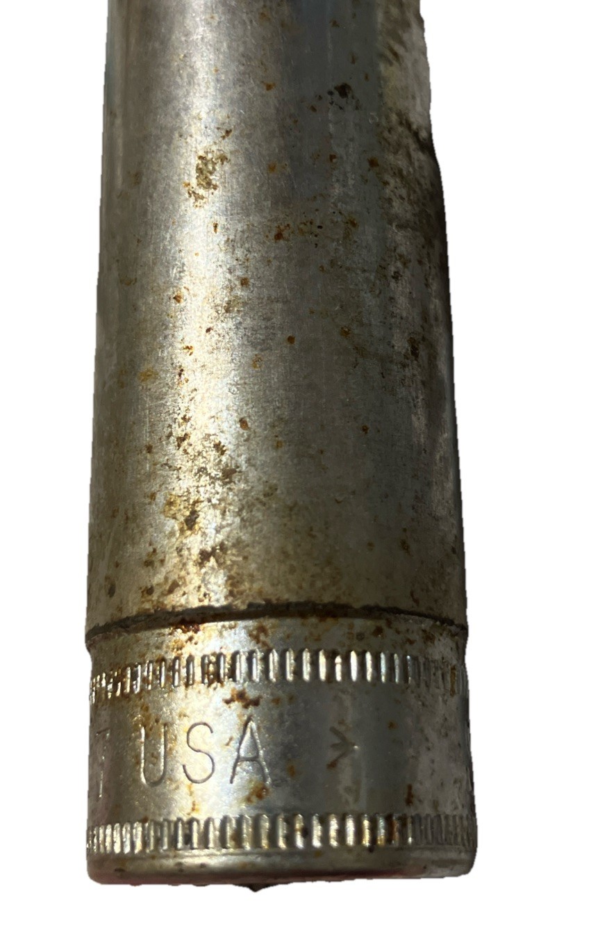 Snap-On Vintage 1983 17mm 3/8″ Drive 6-Point Deep Socket – SFSM17