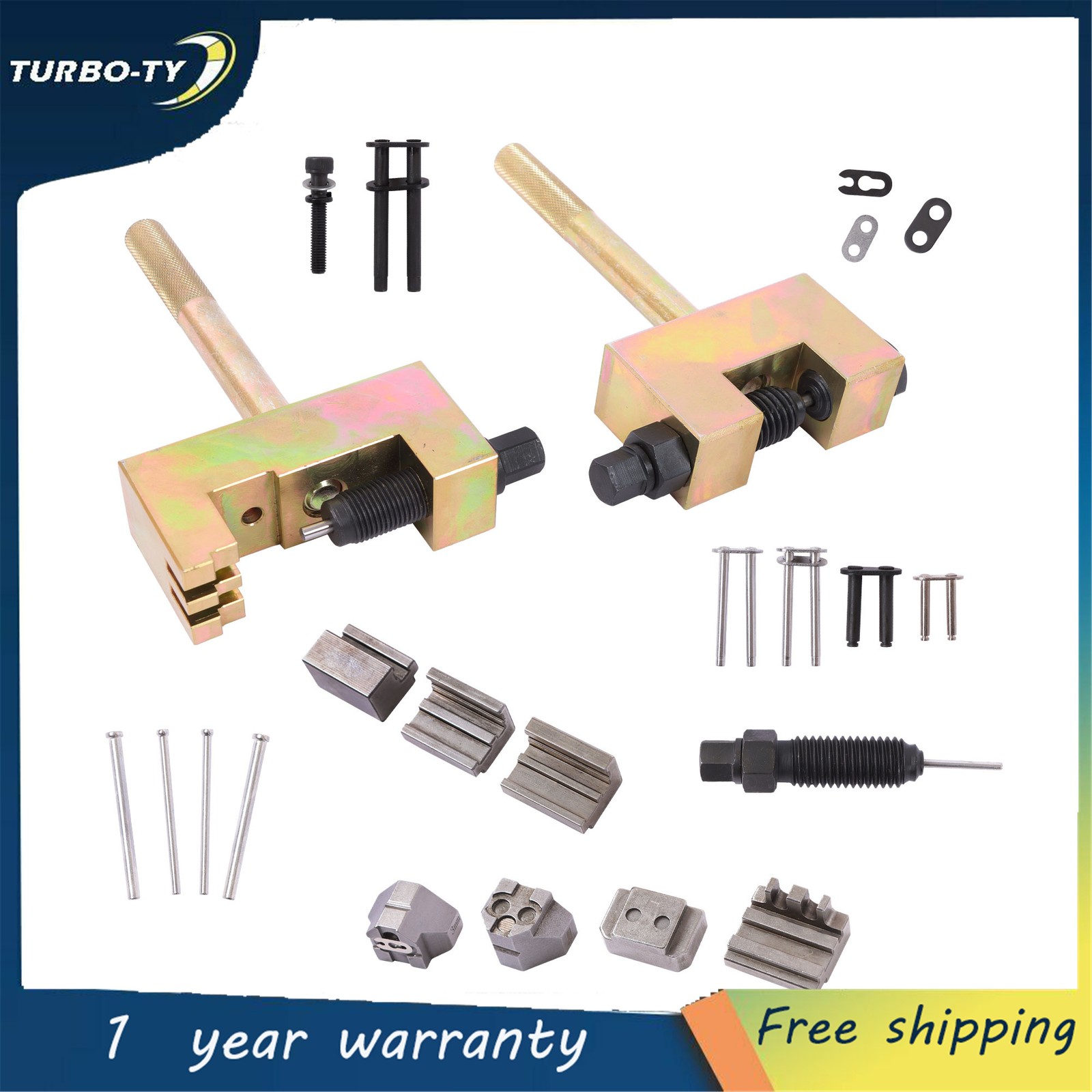 Timing Chain Riveting Tools Kit w/Box For Mercedes Benz M271 M272 M273 M274 M276