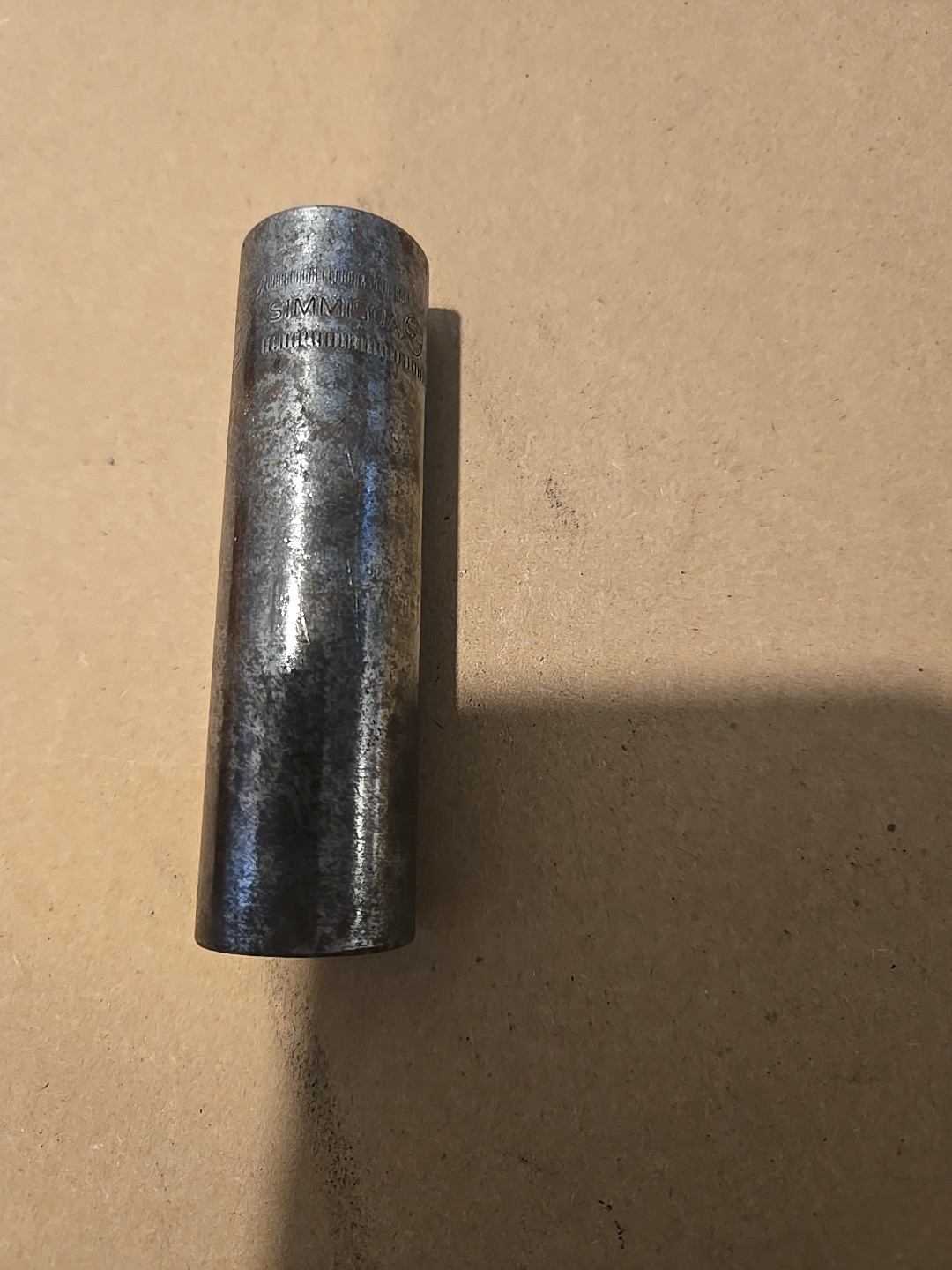 Snap On 1/2″ Drive 15MM 6PT Metric Deep Impact Socket USA Well Used SIMM150A