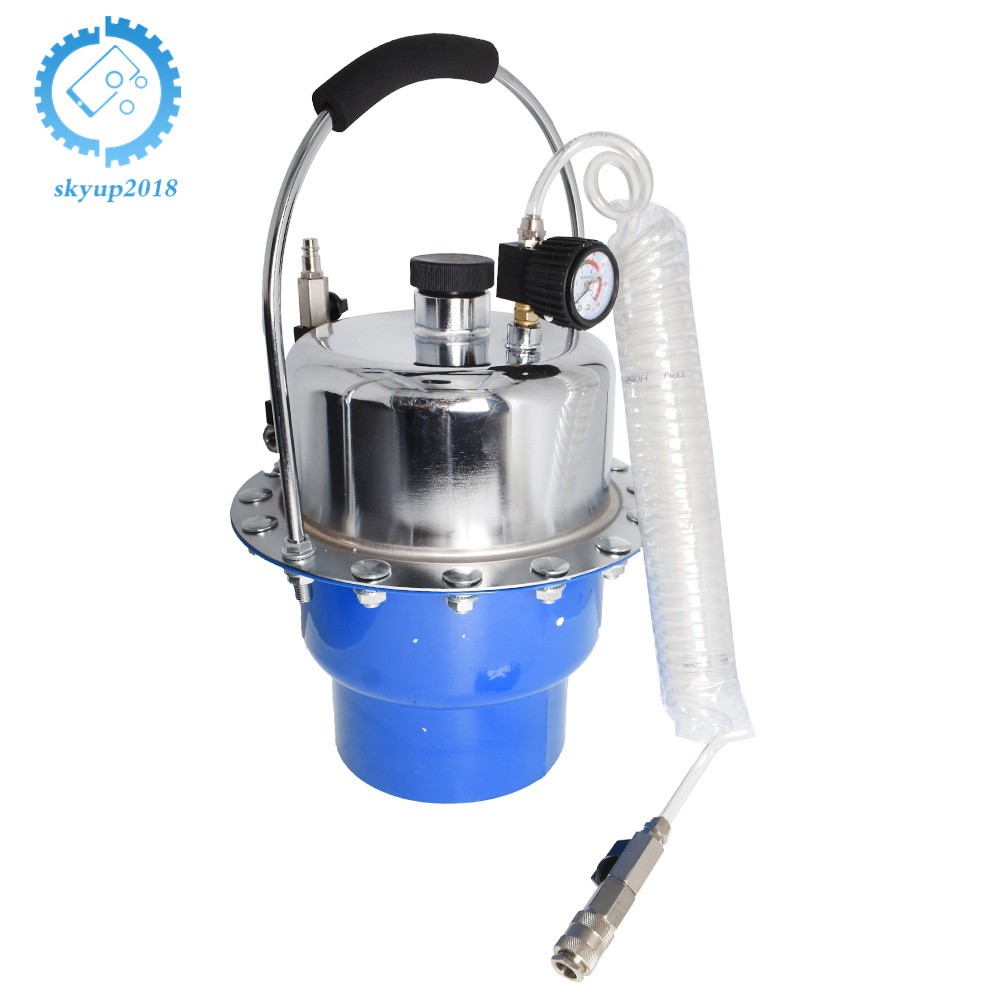 5L Portable Pneumatic Air Pressure Kit Brake & Clutch Bleeder Valve System Tool