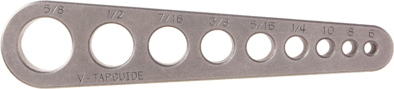 Lightweight V-Tap Guide for Accurate Tapping – 0-80 to 5/8″, Pocket Size