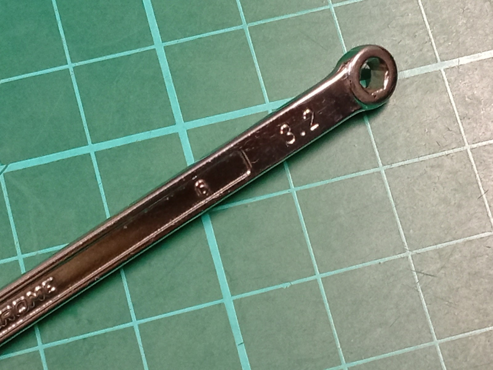 Facom No40, 3.2mm, Vanachrome Combination Spanner, Made In France
