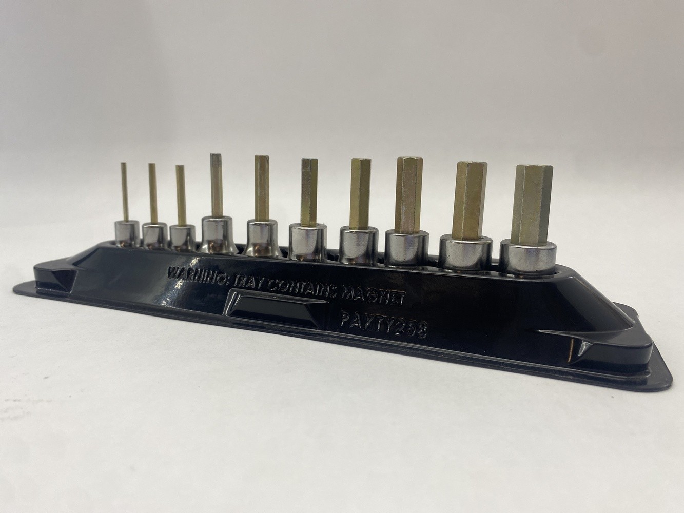 Snap-On 10pc Combination Standard Hex Bit Socket Set (2-10mm) 210EFTAMY