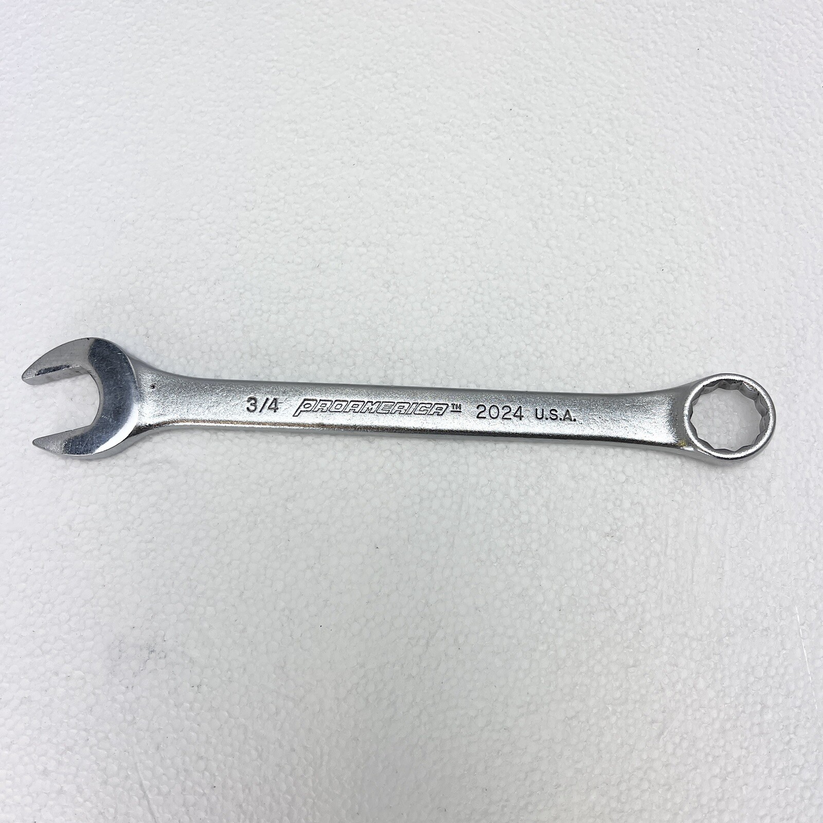 Proamerica 3/4” SAE 12 Point Combination Wrench #2024 Made In USA