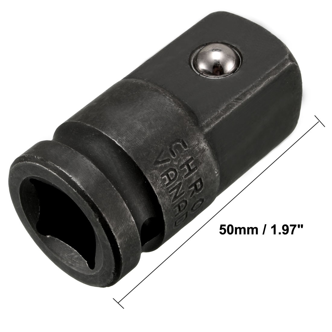 1/2 Inch Drive(F) x 3/4 Inch(M) Impact Socket Adapter Female to Male Cr-Mo 1Pcs