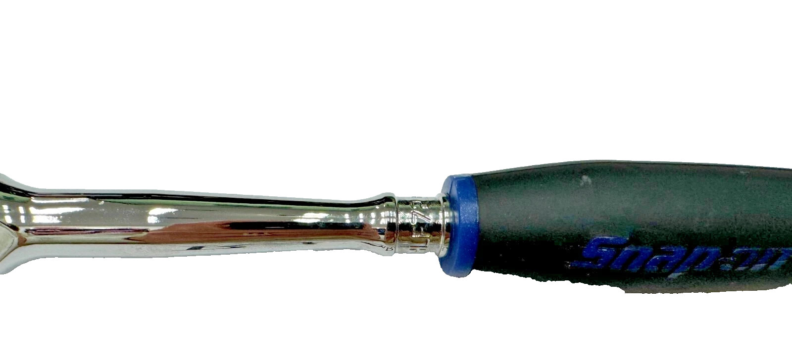 Snap-on Tools BLUE 1/4″ Drive Soft Grip Long Flex Head Ratchet THLF72MB NEW USA