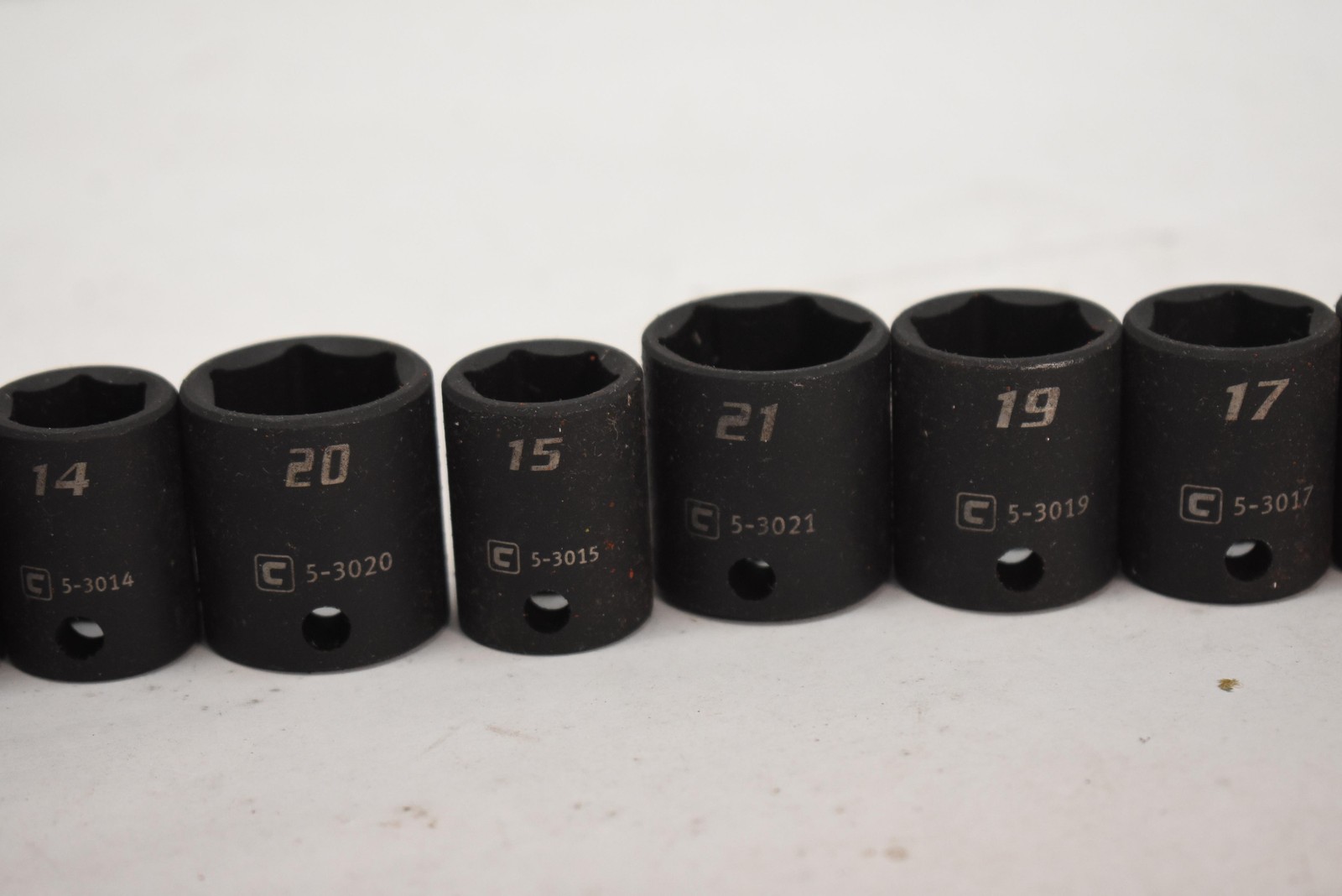 Capri 13pc 1/2in Drive 6-Point Impact Socket Set Metric 14-22mm SAE 11/16-1in