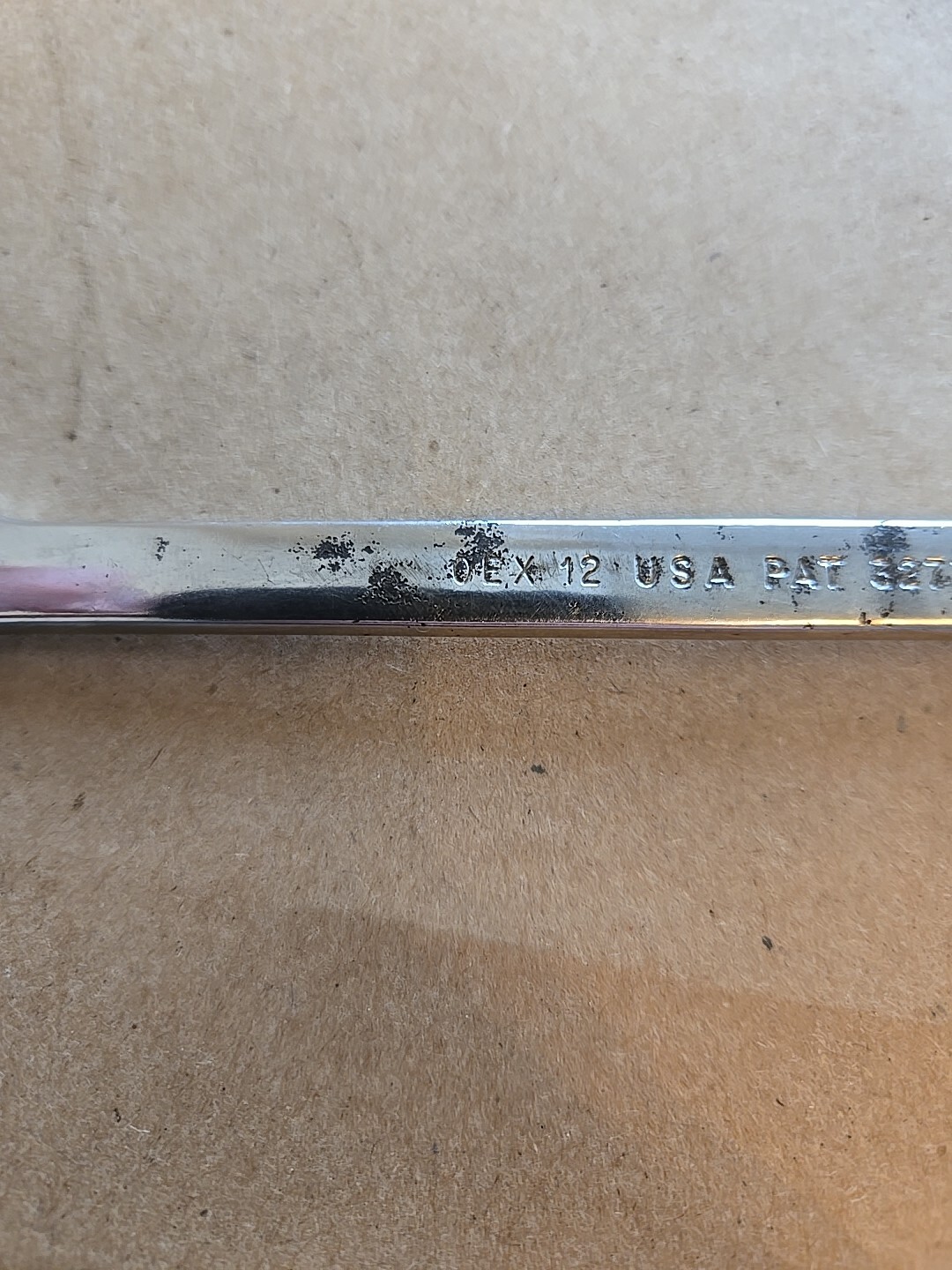 Snap On 3/8″ 12PT SAE Chrome Short Standard Combination Wrenchs OEX120,OEX12