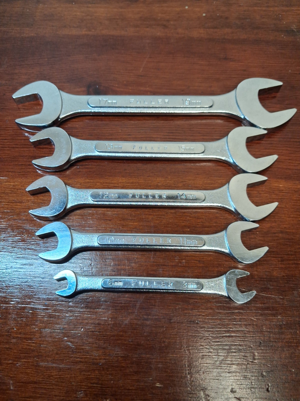 VTG Fuller METRIC Double Open End Wrench SET Japan