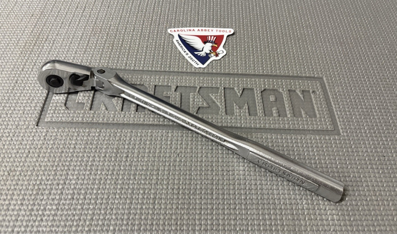 Sears Craftsman 3/8″ Flex Head Quick Release Ratchet 44815 VVP USA *READ*