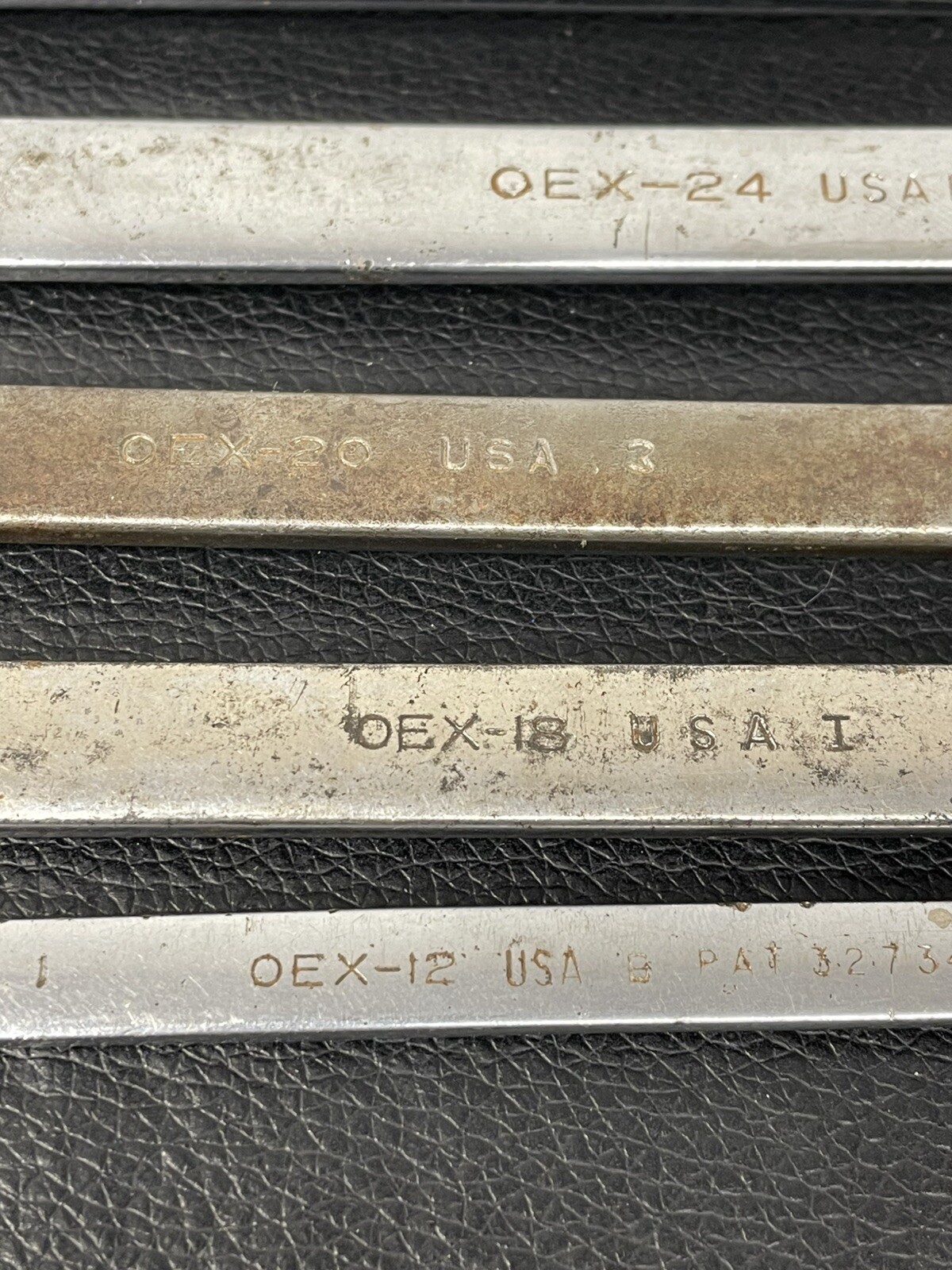 Snap On Combination Wrench Set SAE 6 pc 3/8 to 15/16 inch