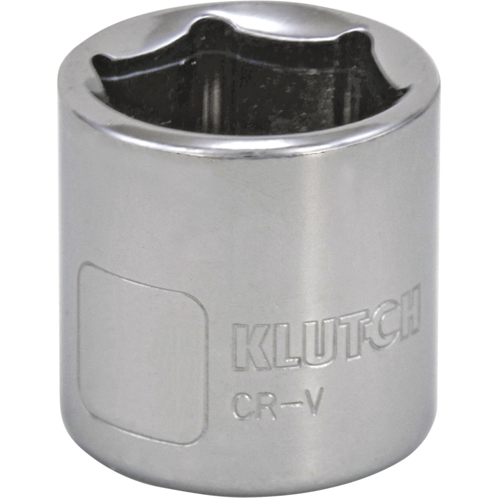 Klutch Socket, Metric, 21mm, 3/8in.-Drive, 6-Pt.