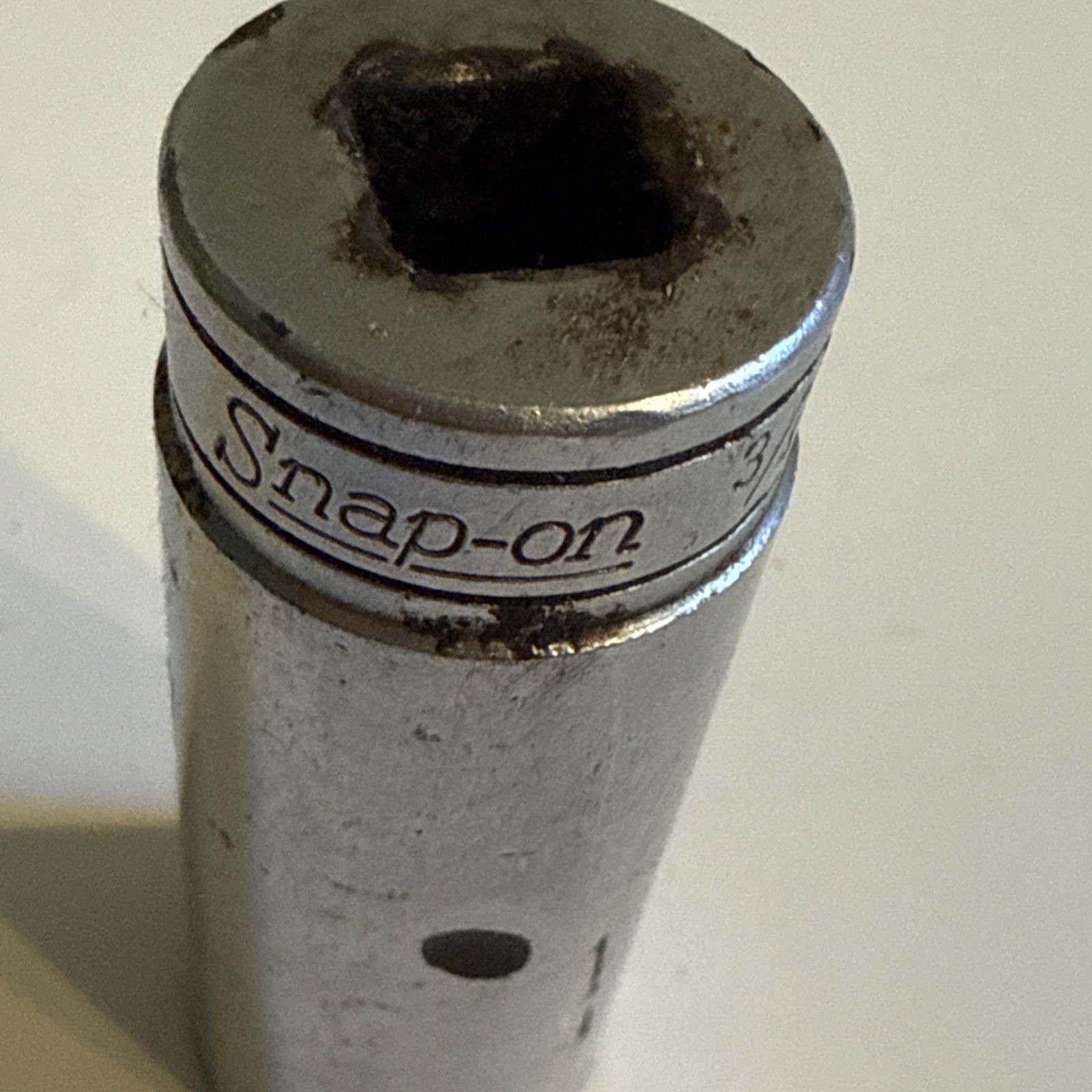 Snap-on Tools SFS241 3/8 Drive 3/4″ SAE 6-Point Deep Chrome Socket
