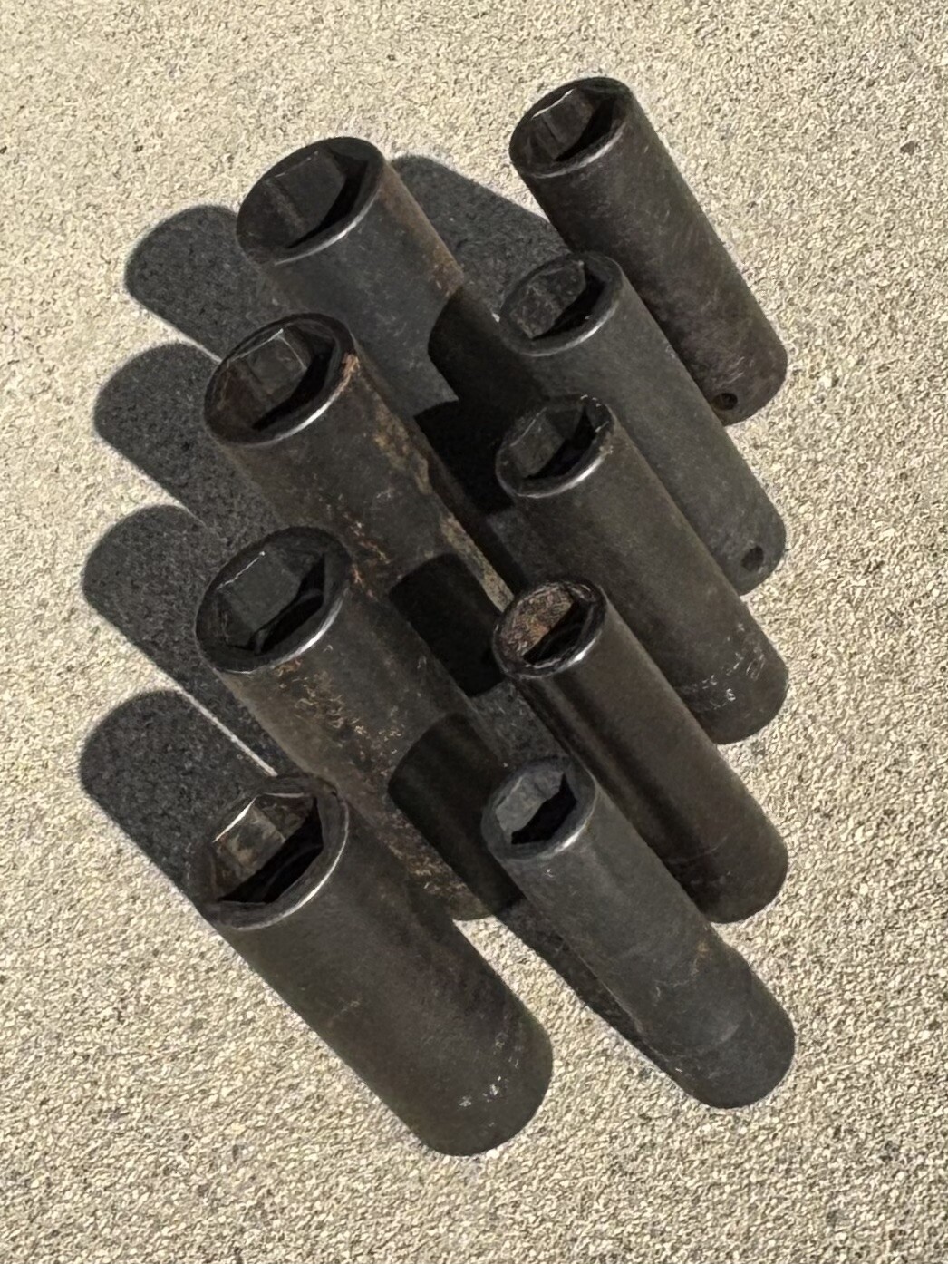 SNAP ON 1/2″ Drive Deep Impact Socket Set 9 pc SIM160-SIM320 model 1/2″-1″ 6 Pt